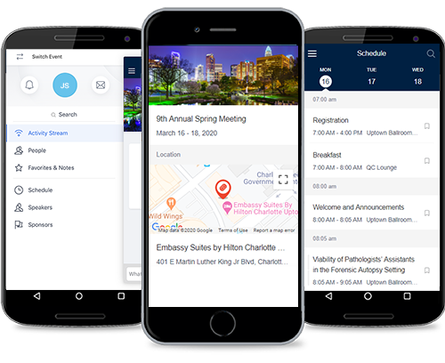 Download our Event App