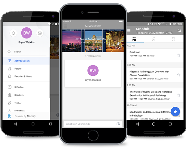 Download our Event App